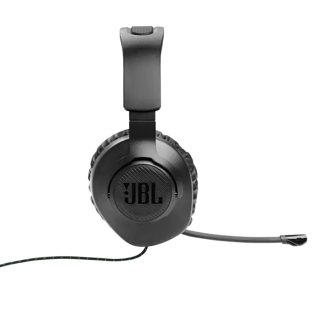 JBL Quantum 100X Over-Ear-Gaming-Headset, Schwarz/Grün