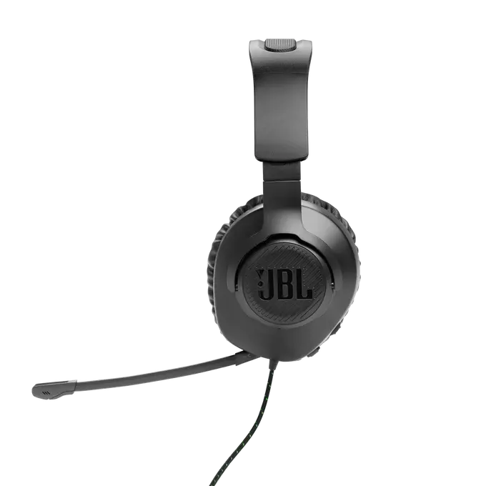 JBL Quantum 100X Over-Ear-Gaming-Headset, Schwarz/Grün