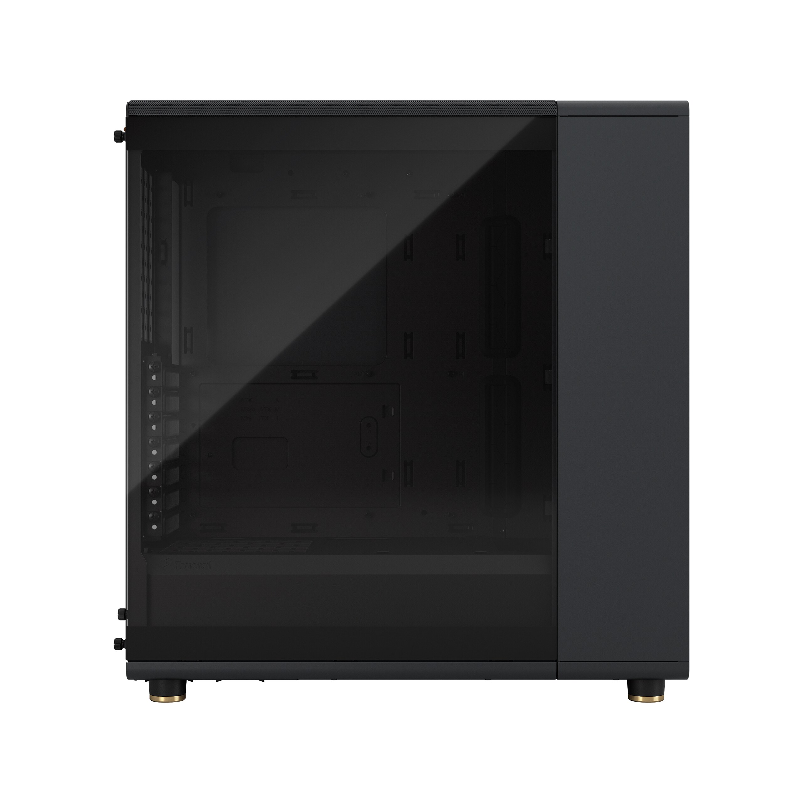 Fractal Design North Charcoal Black Dark Tint Gaming Gehäuse TG Seitenfenster