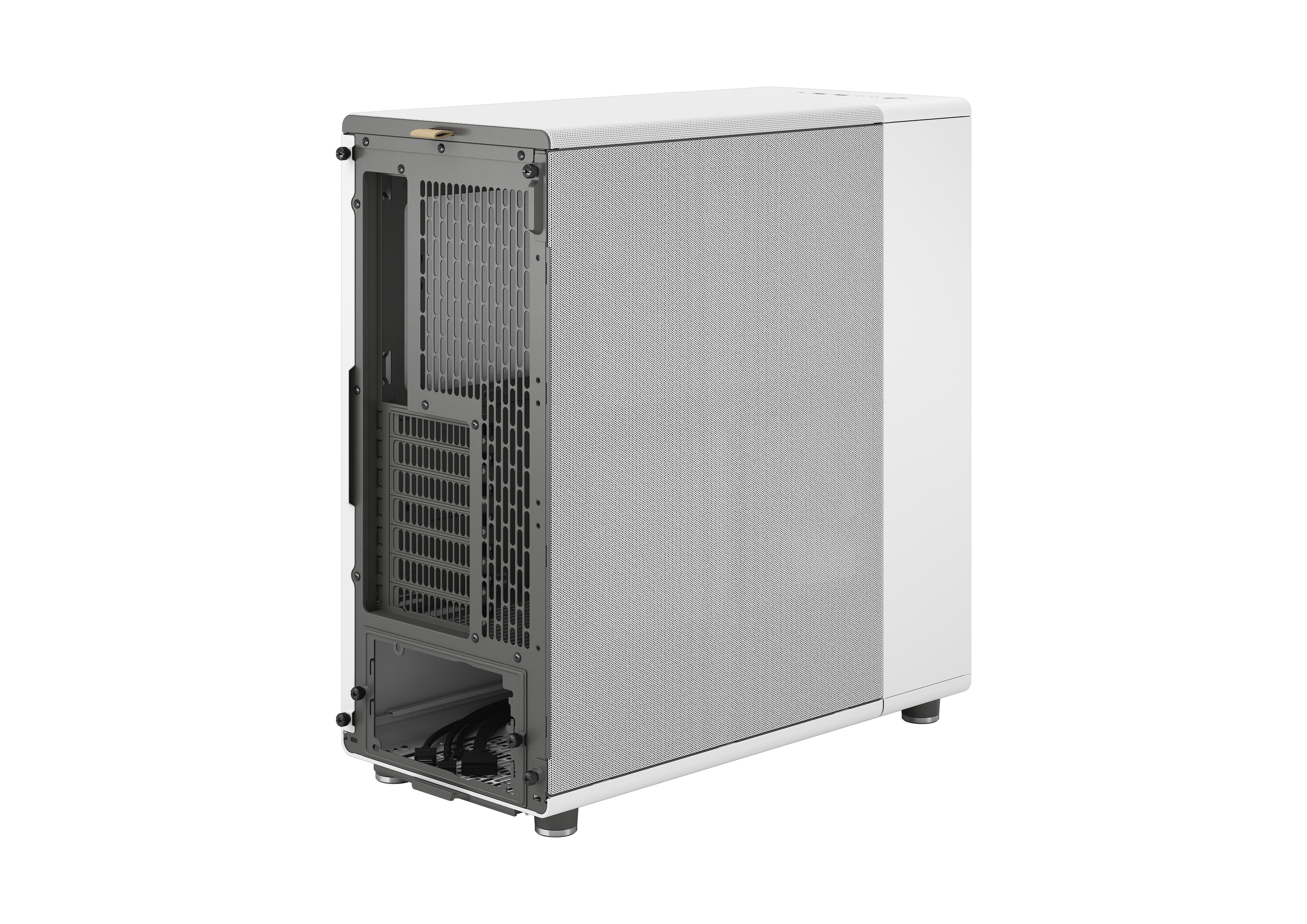 Fractal Design North Chalk White Gaming Gehäuse Mesh Seitenfenster