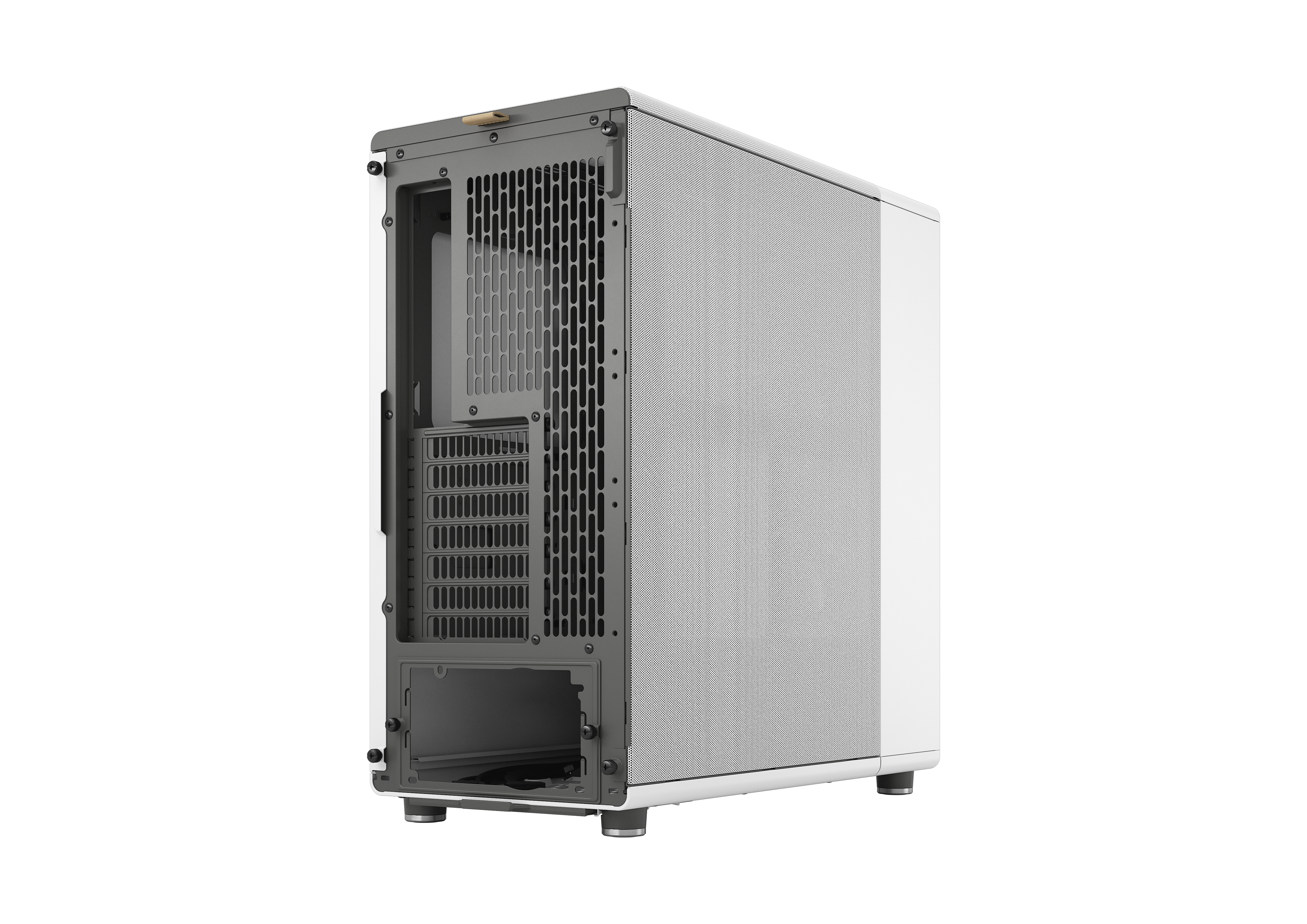 Fractal Design North Chalk White Gaming Gehäuse Mesh Seitenfenster