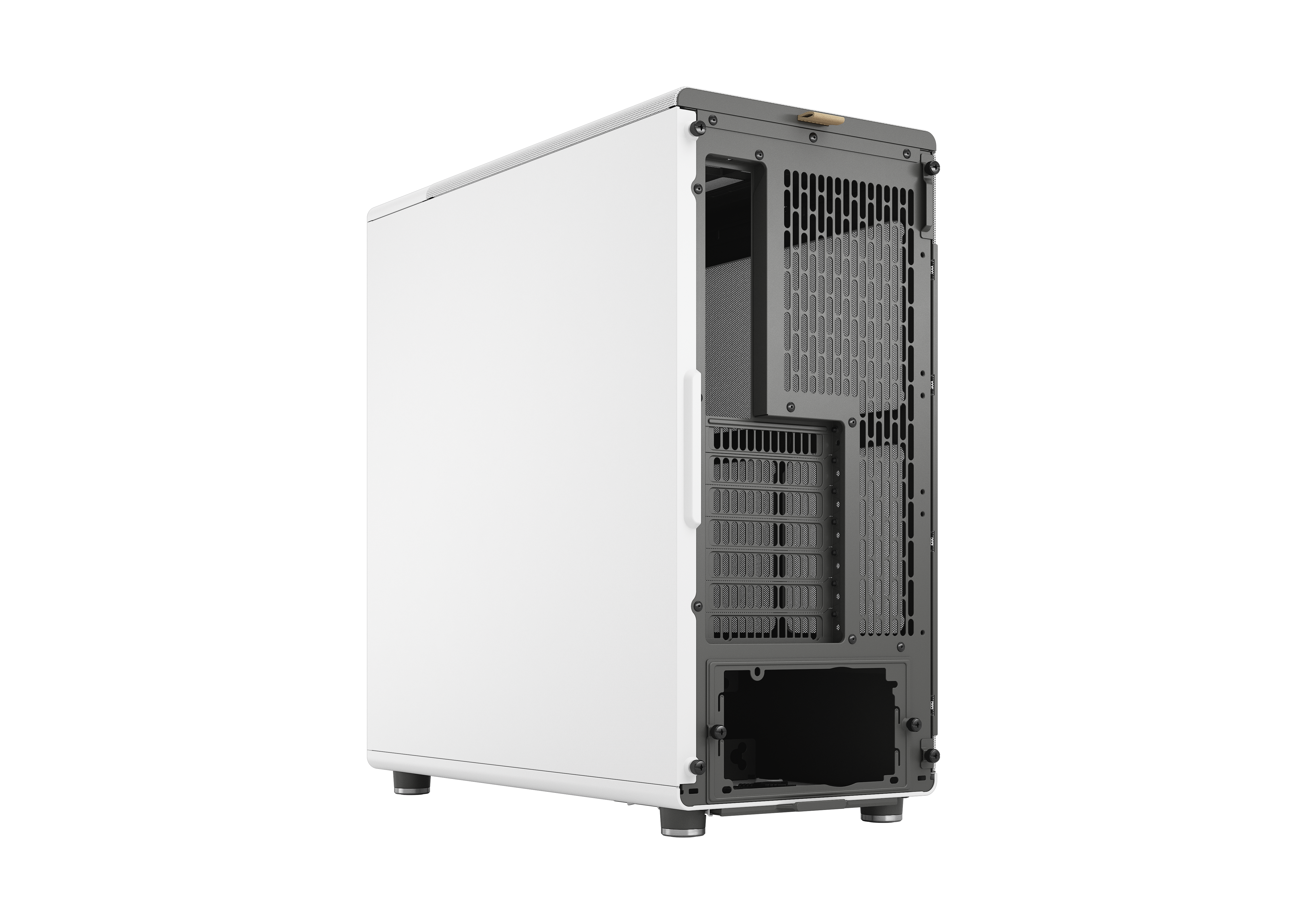 Fractal Design North Chalk White Gaming Gehäuse Mesh Seitenfenster