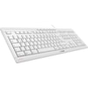 Cherry Stream Tastatur USB CH Layout weiß-grau