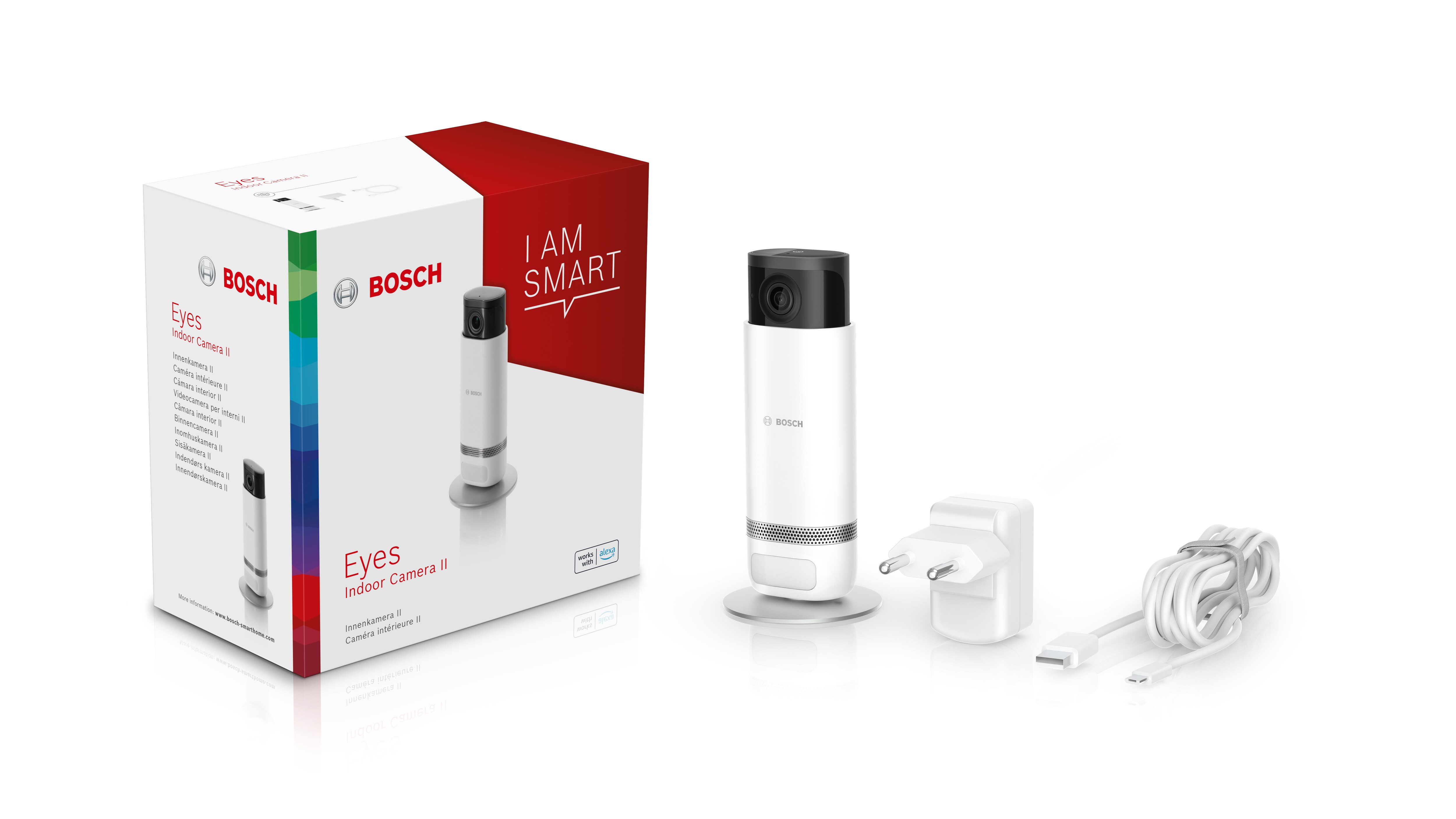 Bosch Smart Home Eyes Innenkamera II + Bewegungsmelder