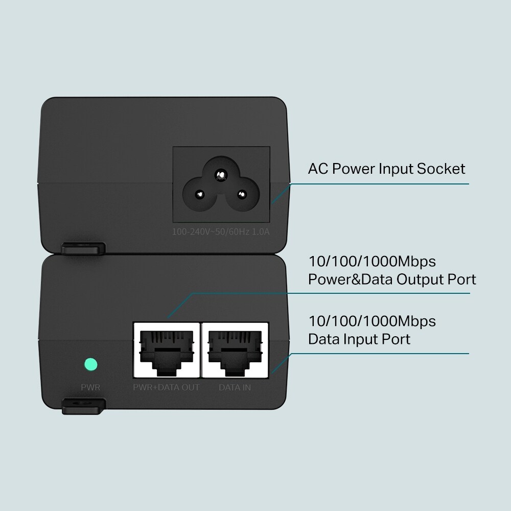 tp-link TL-POE160S PoE+ Injector