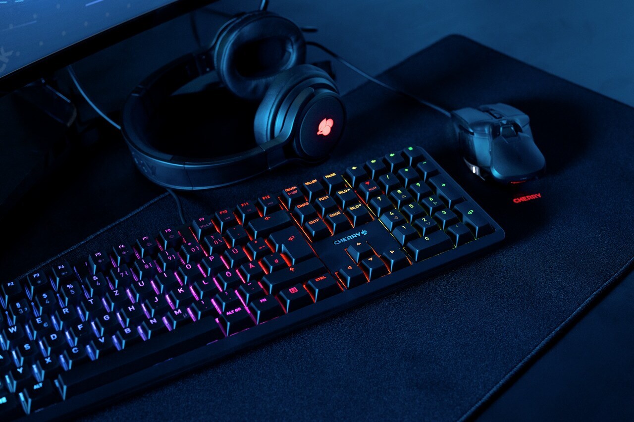 Cherry G80-3000N RGB Gaming USB Tastatur DE-Layout