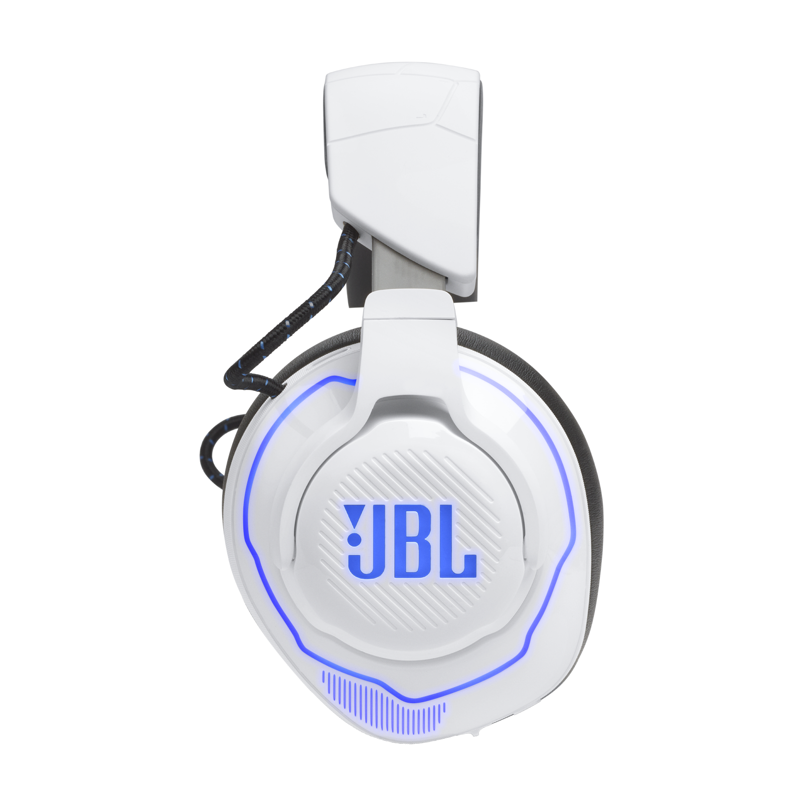 JBL Quantum 910 P Wireless Over-Ear-Gaming-Headset, Weiß/Blau