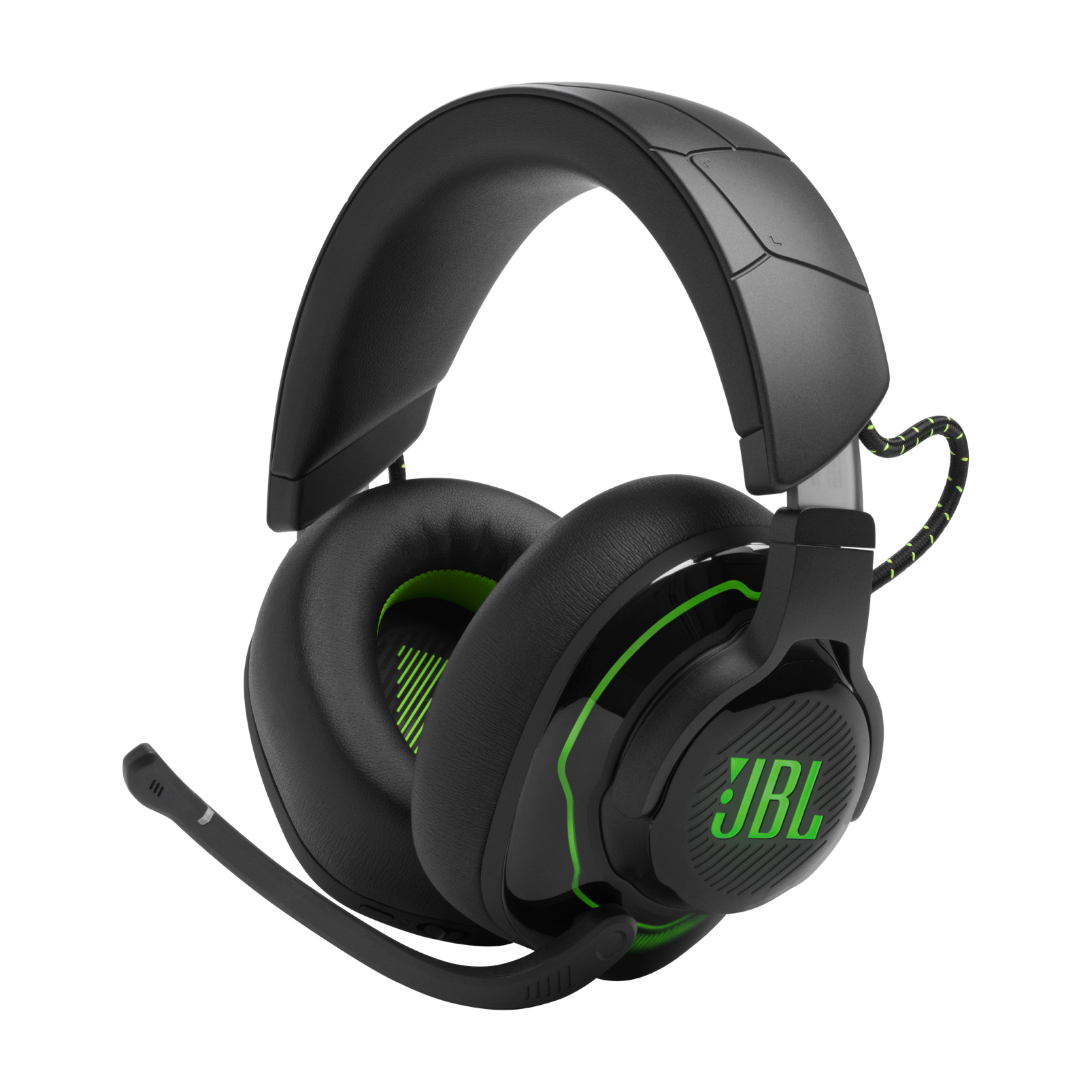 Quantum Over-Ear-Gaming-Headset Wireless 910 Cyberport for Xbox made ++ Schwarz/Grün JBL