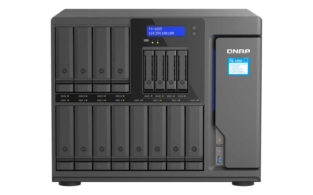 QNAP TS-1655-8G NAS System 16-Bay