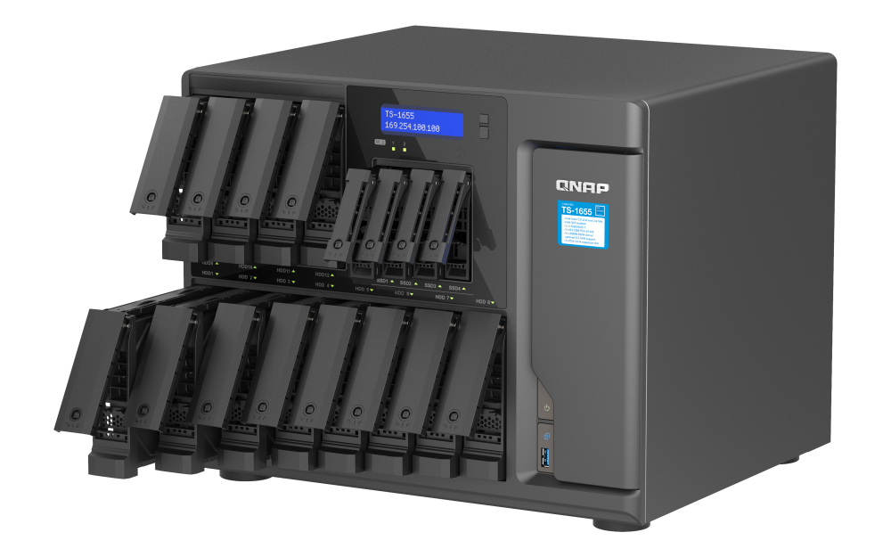 QNAP TS-1655-8G NAS System 16-Bay