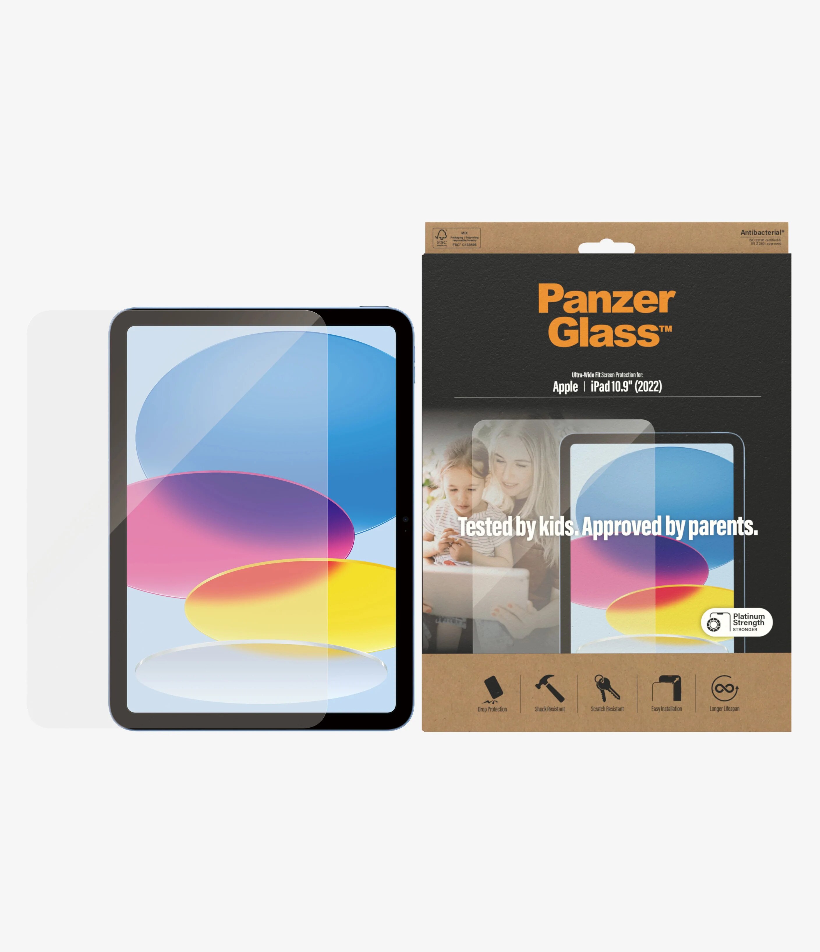 PanzerGlass iPad 10.9" (2022) UWF AB