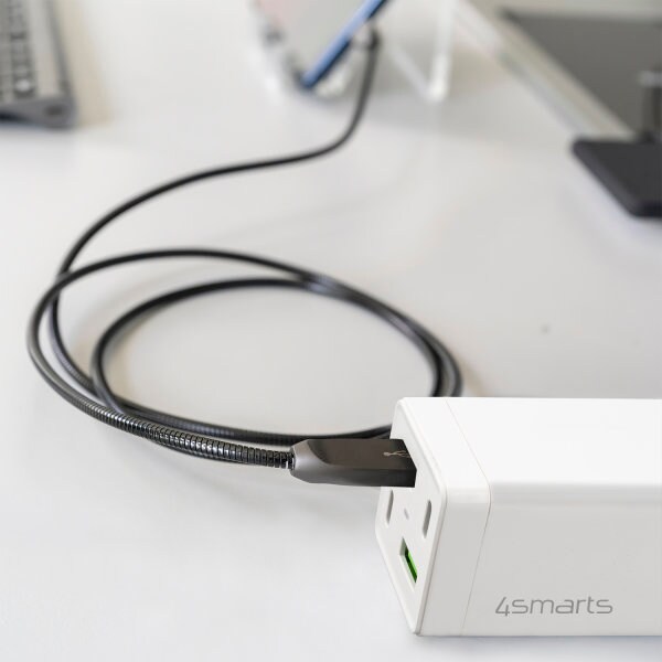 4smarts Ladestation MultiGaN 65W mit Quick Charge weiß