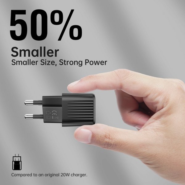 4smarts VoltPlug Duos Mini PD 20W schwarz