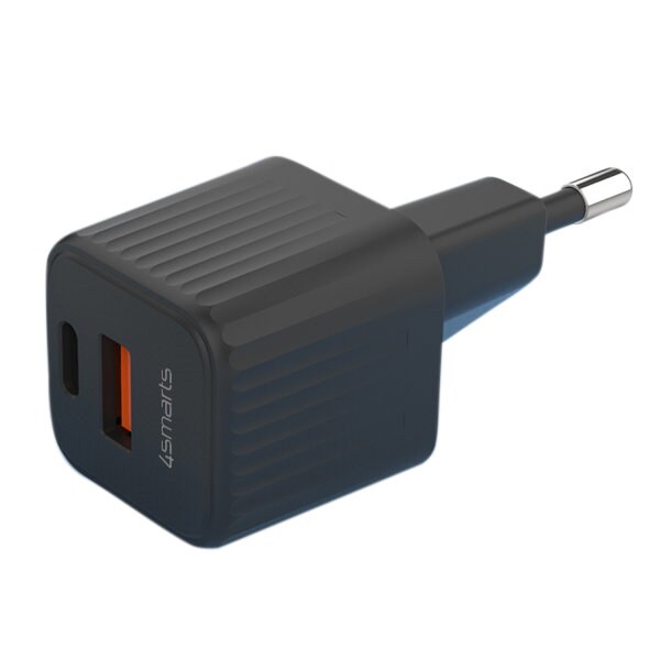 4smarts VoltPlug Duos Mini PD 20W schwarz