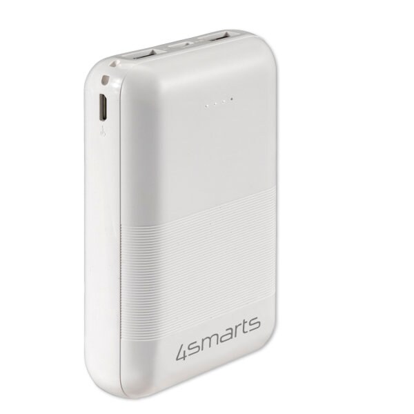 4smarts Powerbank VoltHub Go2 10000mAh weiß