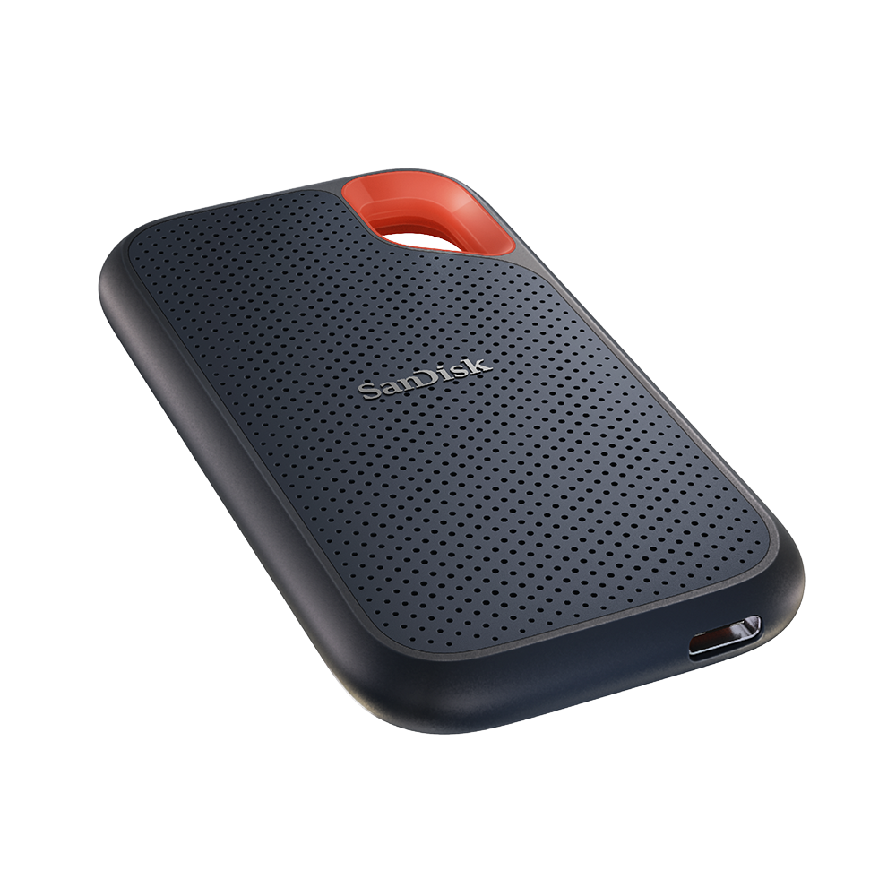 SanDisk Extreme Portable SSD 500GB V2 - USB-C 3.2 Gen2 IP55 wasserresistent