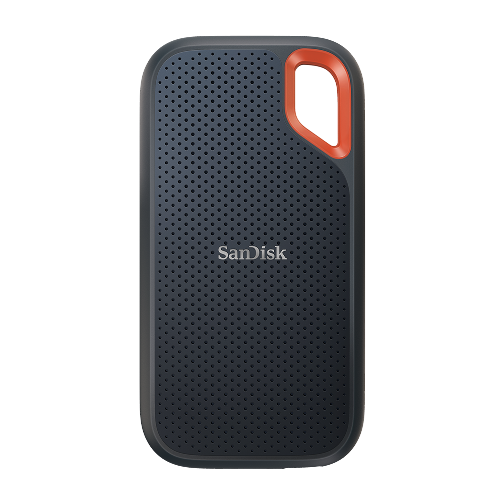 SanDisk Extreme Portable SSD 500GB V2 - USB-C 3.2 Gen2 IP55 wasserresistent