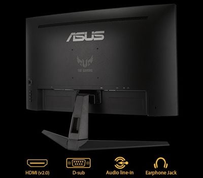 ASUS TUF Gaming VG27VH1B 68,58cm (27") FHD Curved Gaming Monitor HDMI/VGA 165Hz