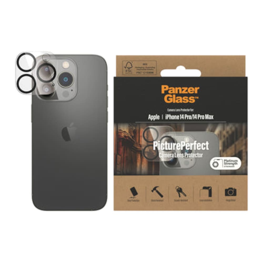 PanzerGlass Camera Protector für iPhone 14 Pro/14 Pro Max
