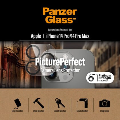 PanzerGlass Camera Protector für iPhone 14 Pro/14 Pro Max