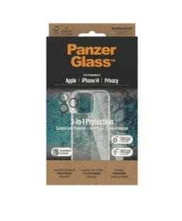 PanzerGlass für iPhone 14 Bundle Privacy Glass+Case