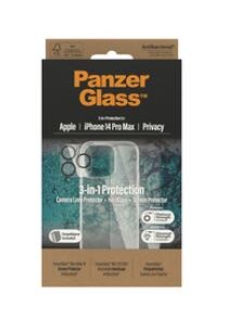 PanzerGlass für iPhone 14 Pro Max Bundle Privacy Glass+Case