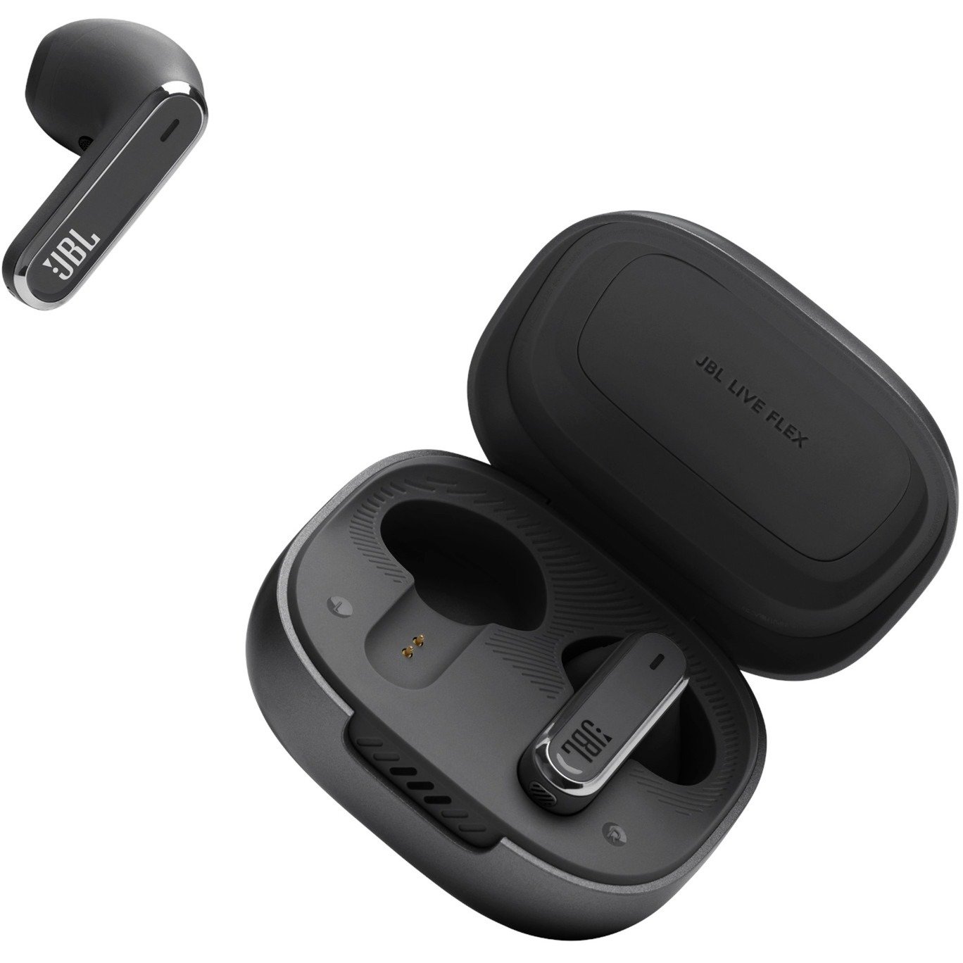 JBL LIVE Flex True-Wireless schwarz Kopfhörer In-Ear Bluetooth Cyberport 