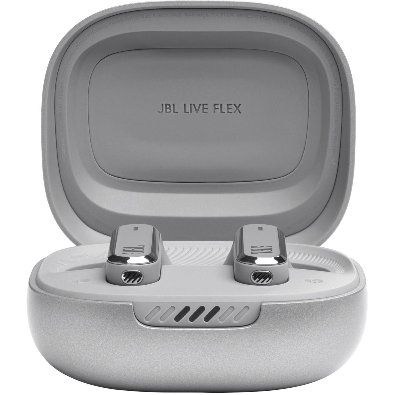 JBL LIVE Flex True Wireless In-Ear Bluetooth Kopfhörer silber