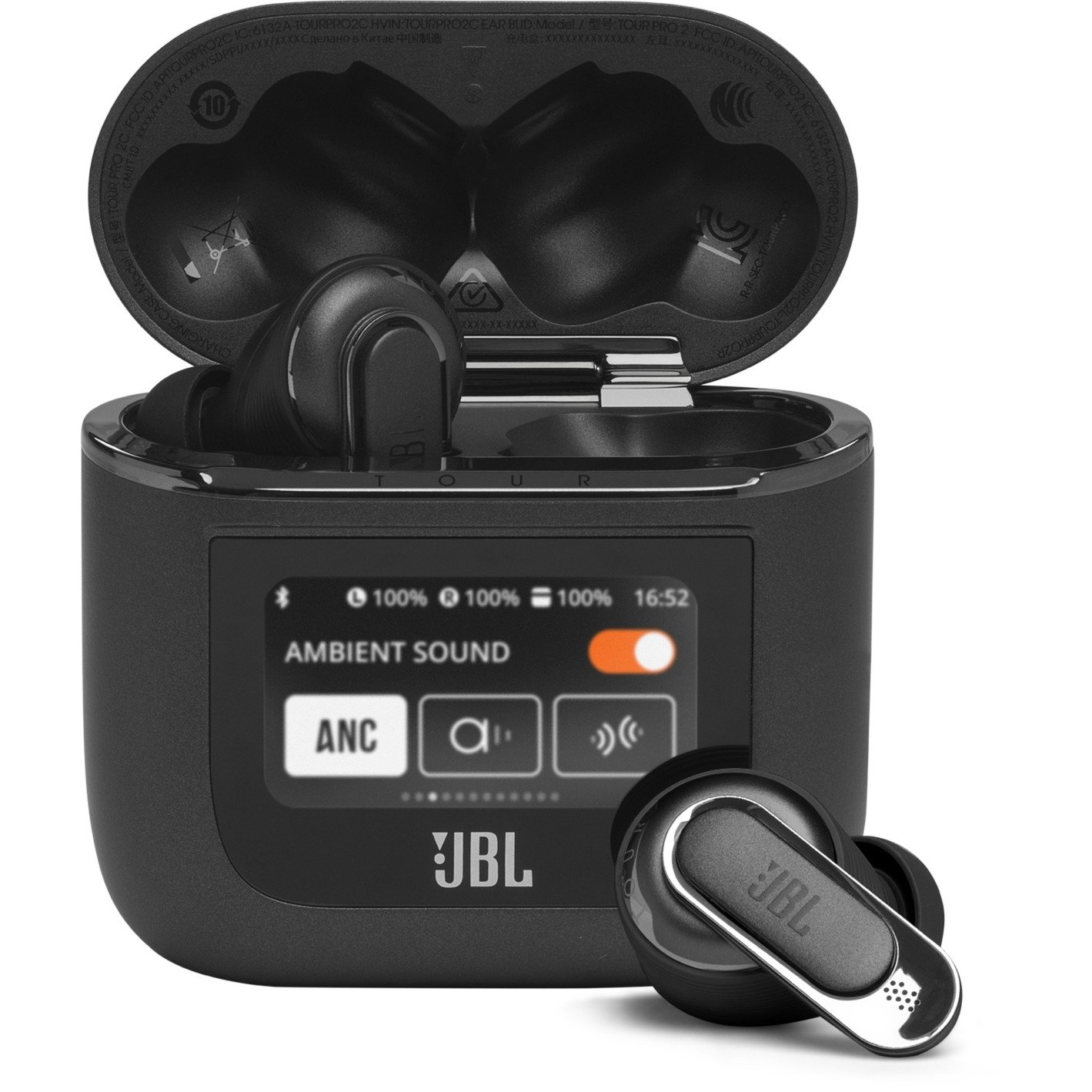 JBL TOUR PRO 2 In-Ear Bluetooth Kopfhörer schwarz