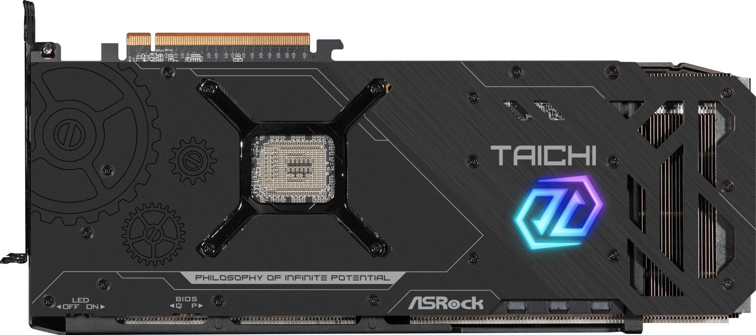 ASROCK Radeon RX 7900 XTX Taichi Gaming OC Grafikkarte 24GB GDDR6 HDMI, 3x DP