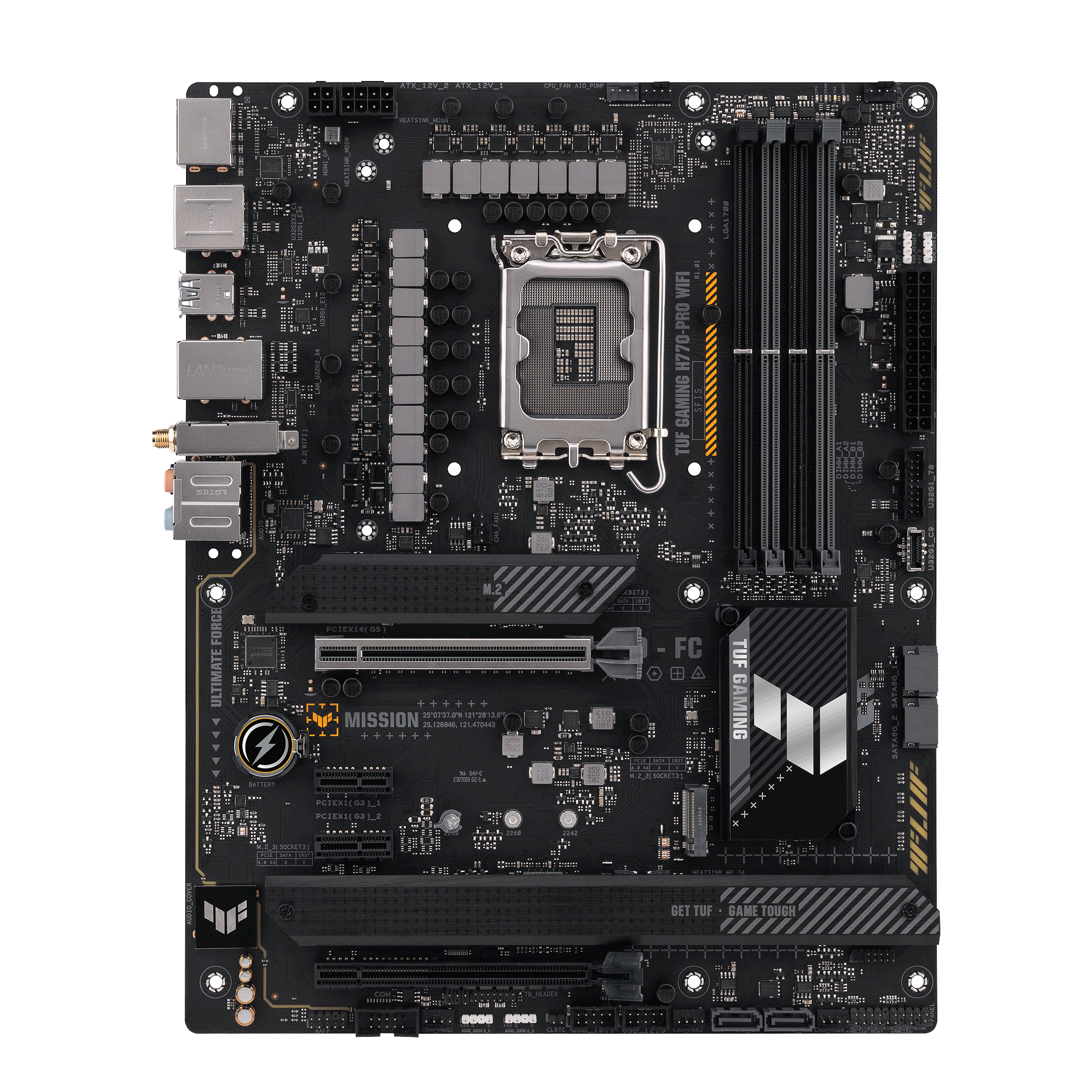 ASUS TUF Gaming H770-Pro WIFI ATX Mainboard Sockel 1700 DP/HDMI/USB-C