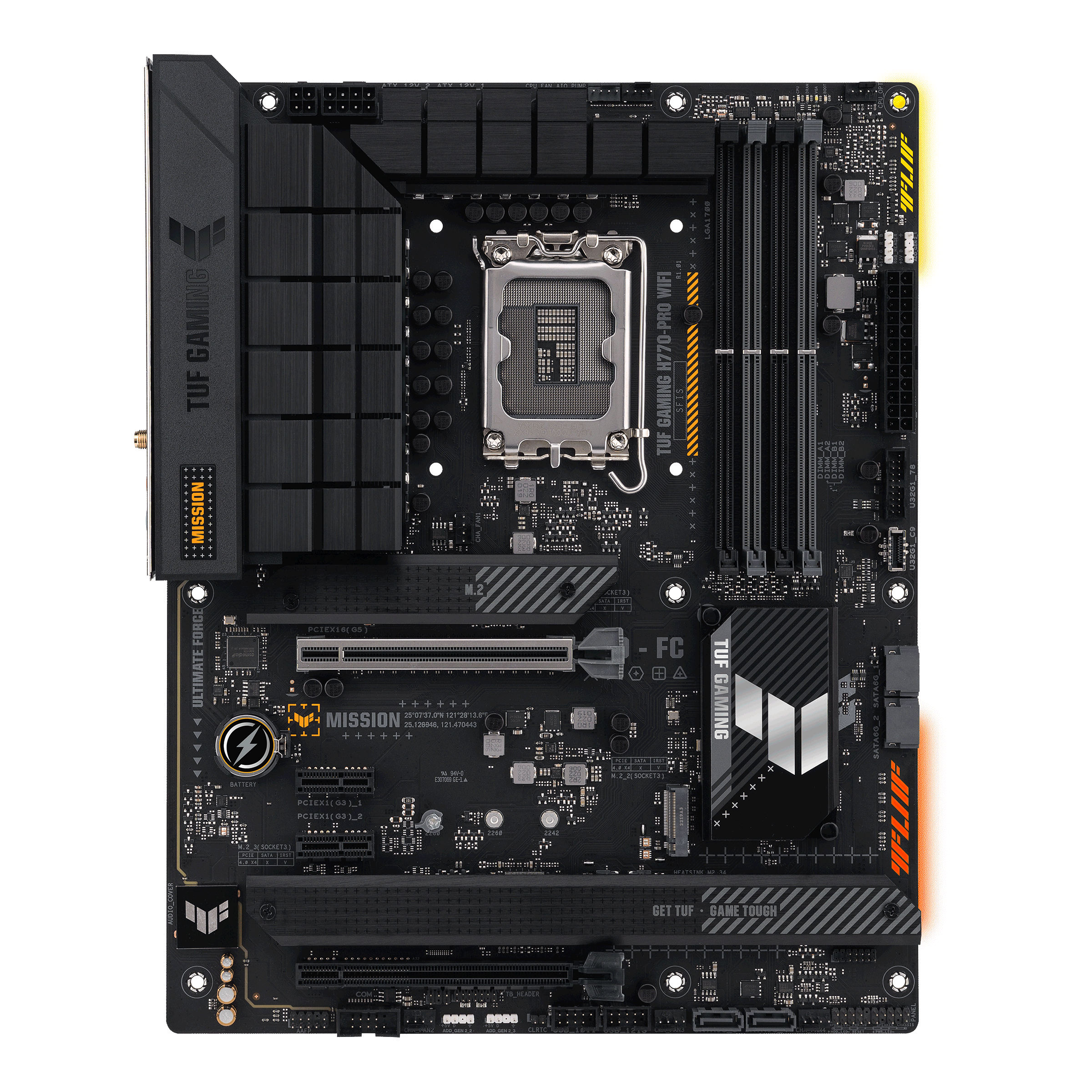 ASUS TUF Gaming H770-Pro WIFI ATX Mainboard Sockel 1700 DP/HDMI/USB-C