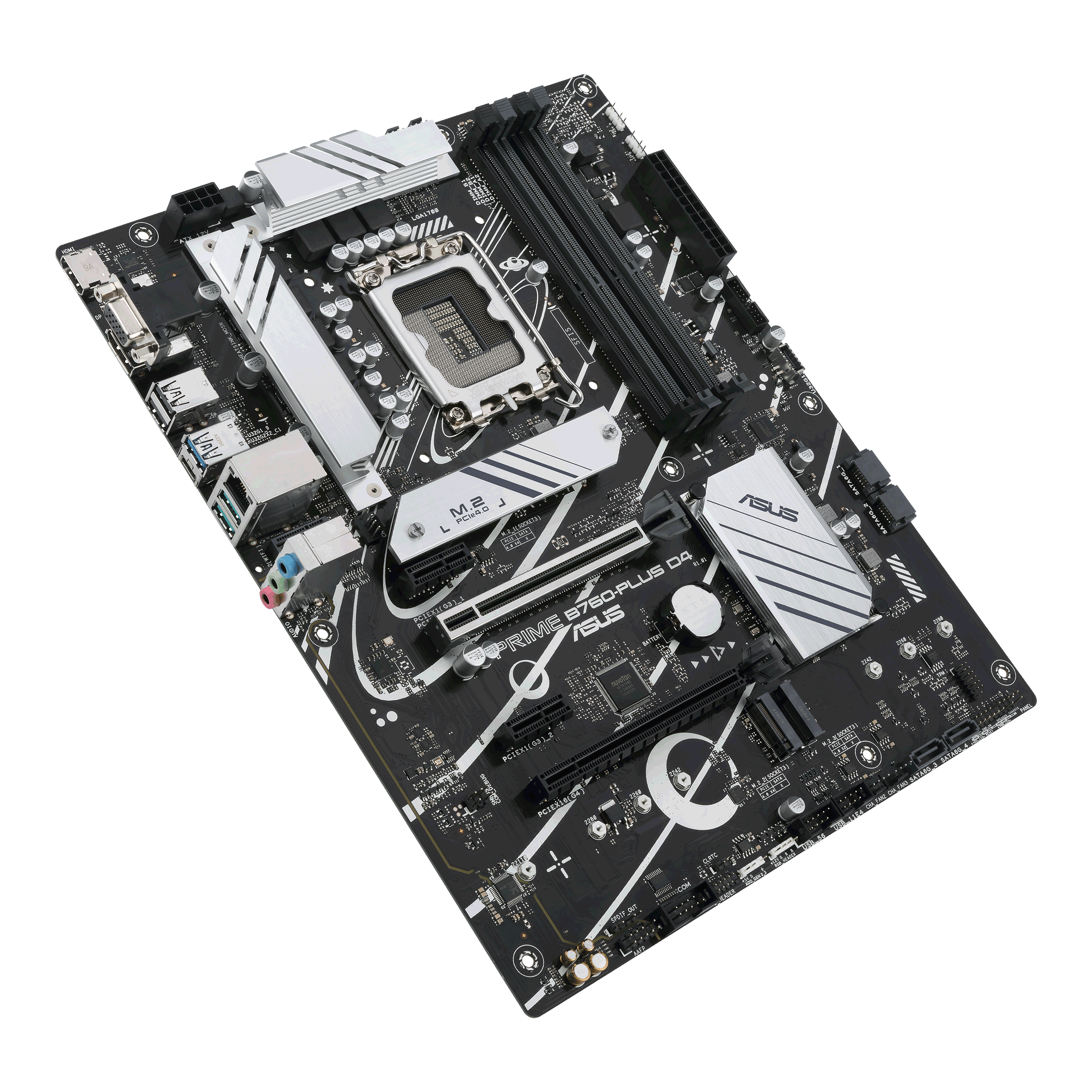 ASUS PRIME B760-PLUS D4 ATX Mainboard Sockel 1700 DP/HDMI/VGA/USB-C