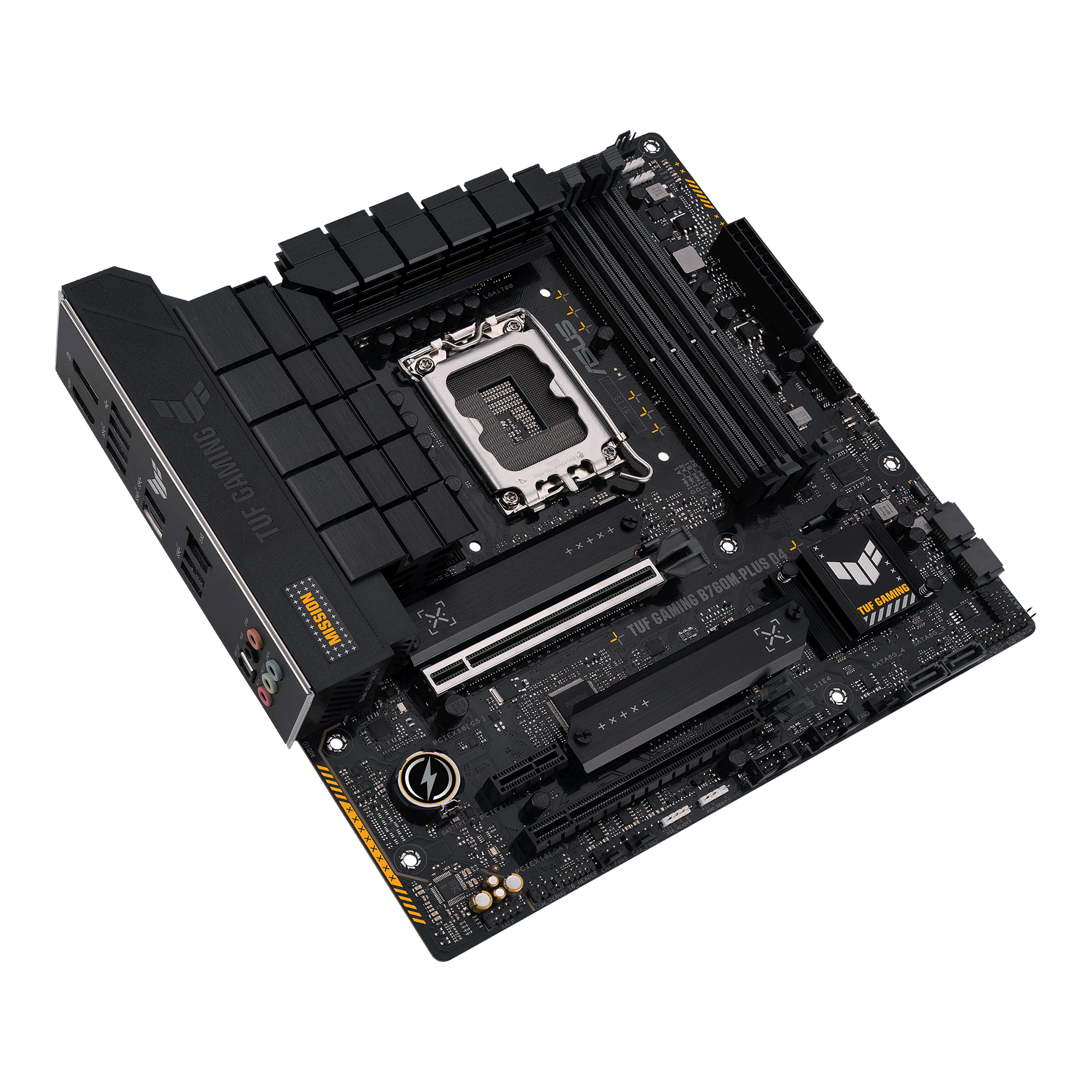 ASUS TUF GAMING B760M-PLUS D4 ATX Mainboard Sockel 1700 DP/HDMI/USB-C