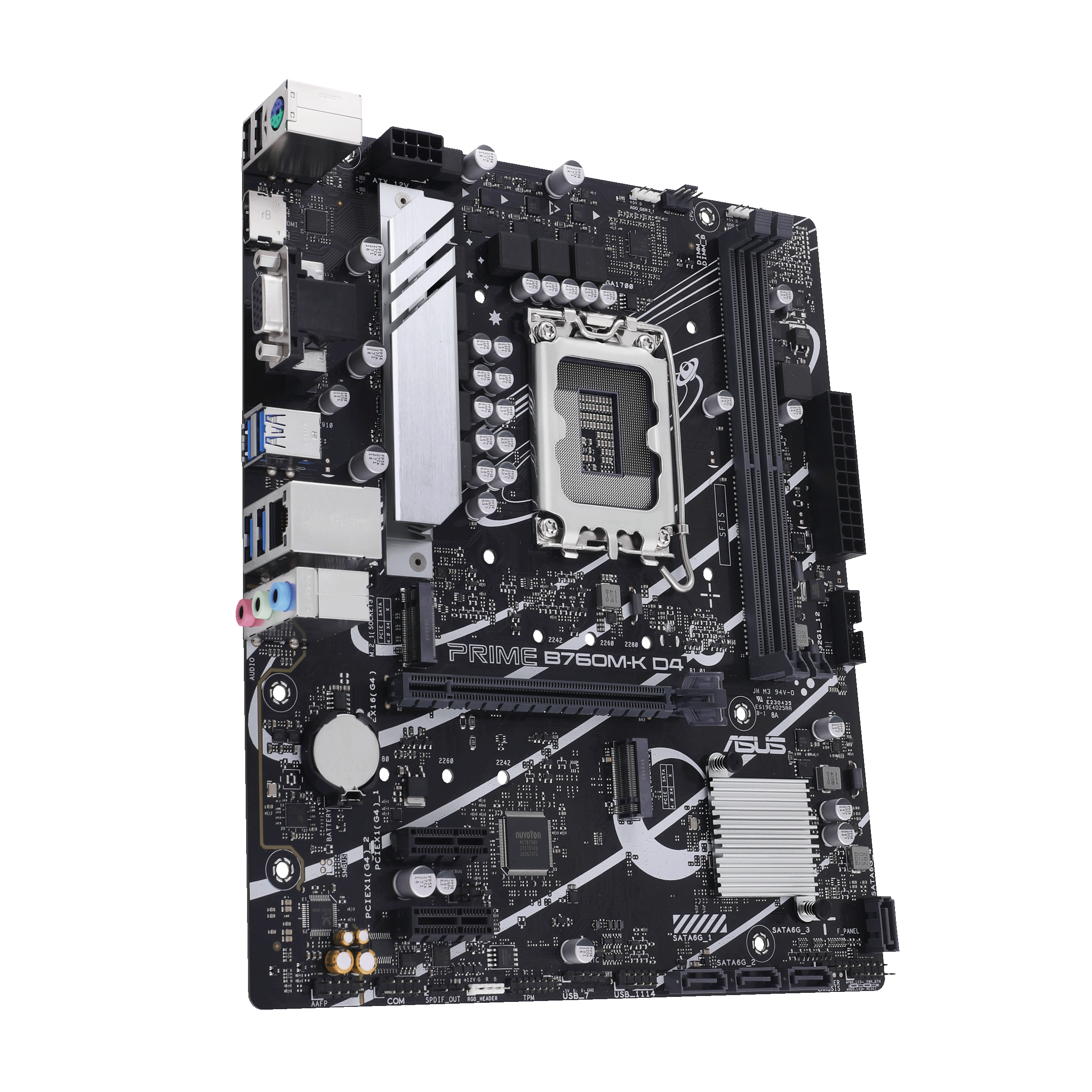 ASUS PRIME B760M-K D4 ATX Mainboard Sockel 1700 DP/HDMI/USB-A