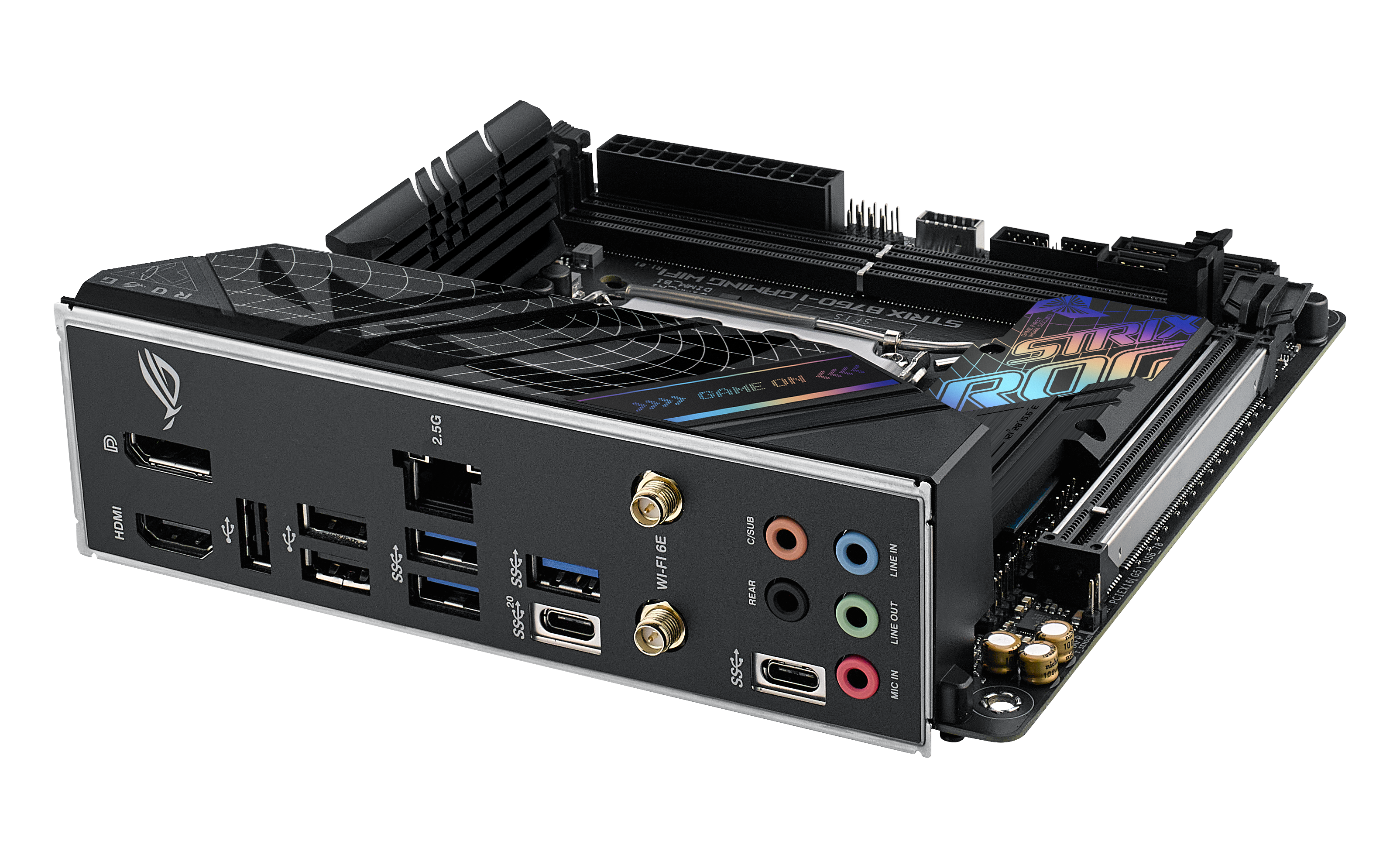 ASUS ROG STRIX B760-I GAMING WIFI ATX Mainboard Sockel 1700 DP/HDMI/USB-C