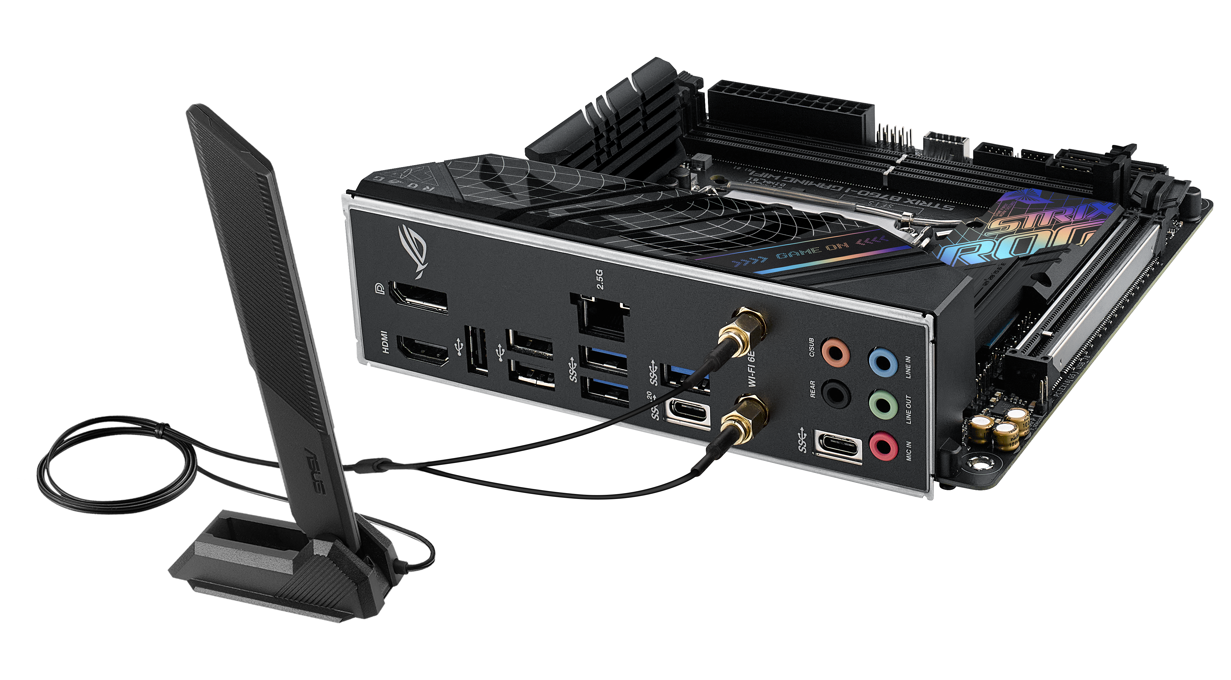 ASUS ROG STRIX B760-I GAMING WIFI ATX Mainboard Sockel 1700 DP/HDMI/USB-C