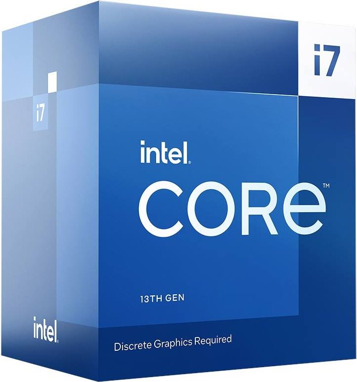 INTEL Core i7-13700F 2,1GHz 8+8 Kerne 30MB Cache Sockel 1700 Boxed o. Lüfter