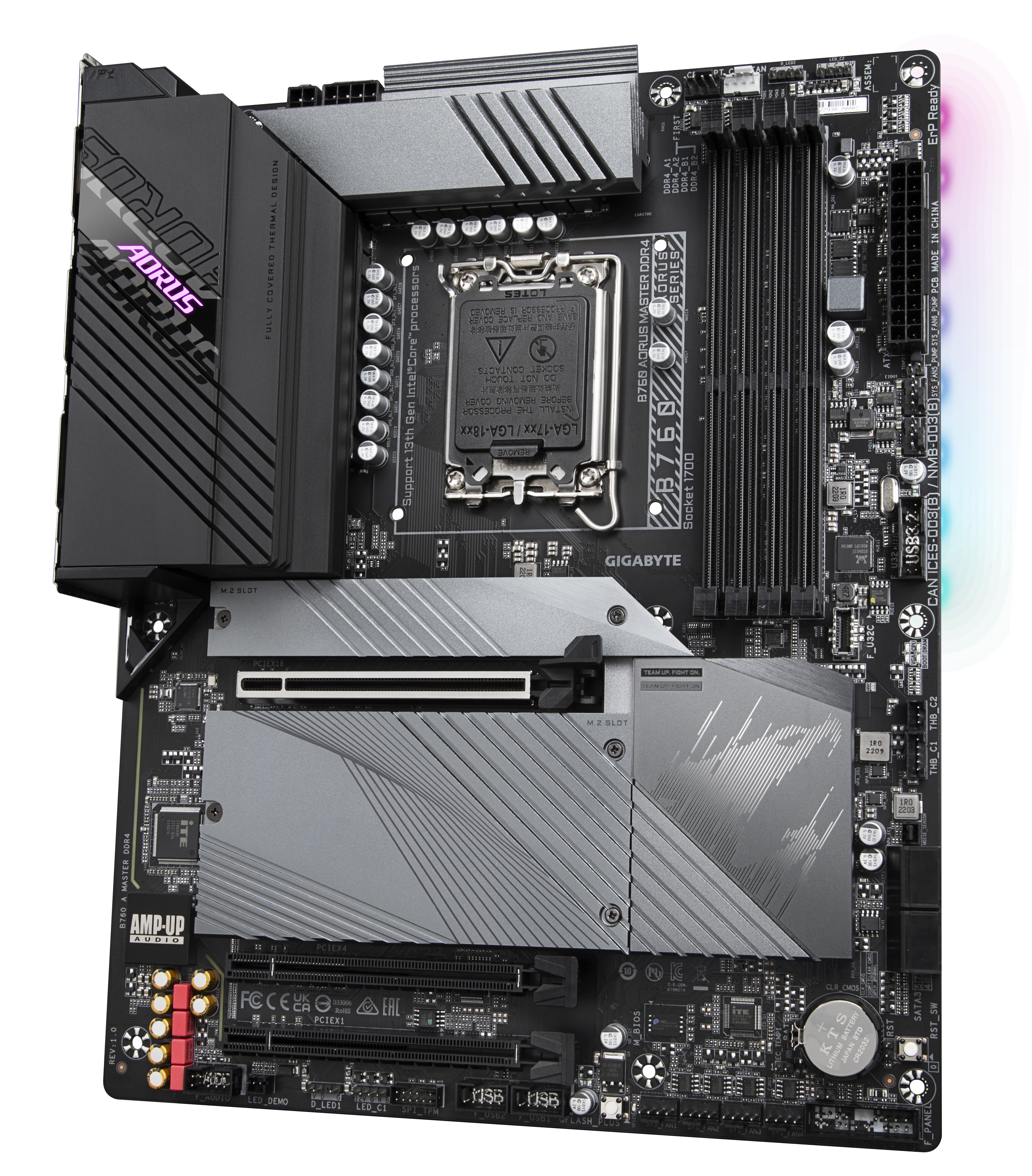 GIGABYTE B760 AORUS MASTER DDR4 ATX Mainboard Sockel 1700 HDMI/DP/WIFI/BT