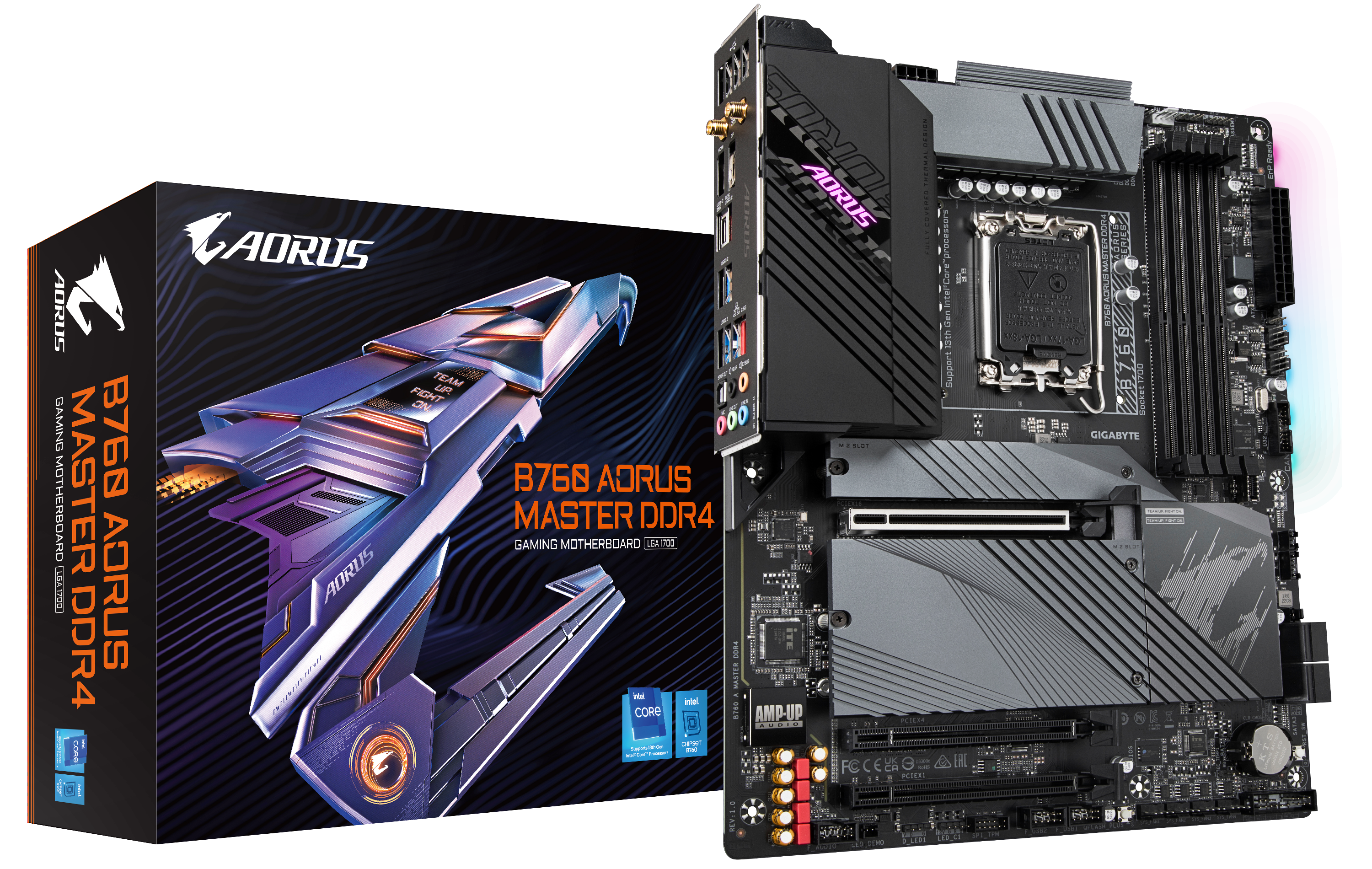 GIGABYTE B760 AORUS MASTER DDR4 ATX Mainboard Sockel 1700 HDMI/DP/WIFI/BT