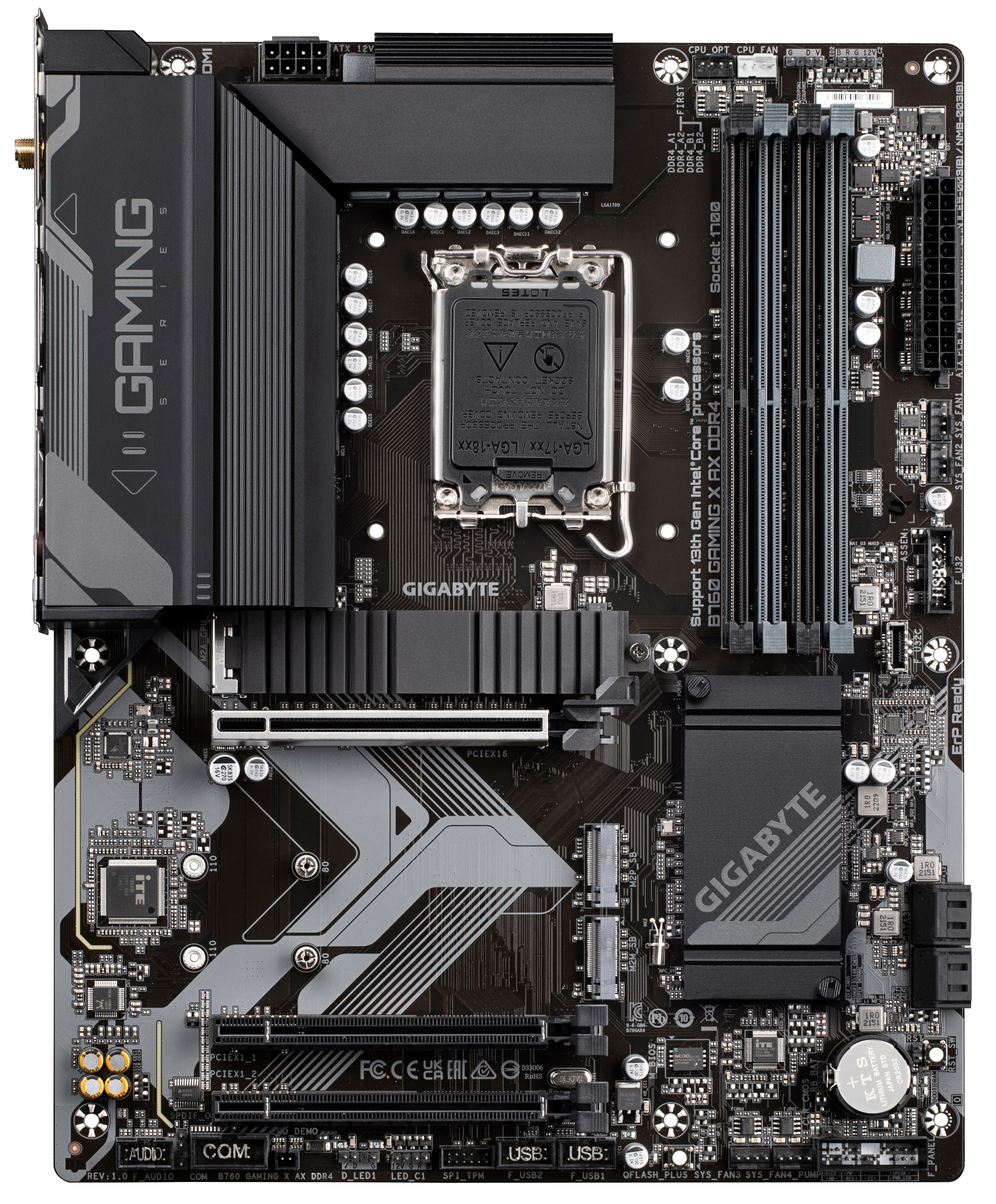 GIGABYTE B760 GAMING X AX DDR4 ATX Mainboard Sockel 1700 M.2/HDMI/DP/WIFI/BT