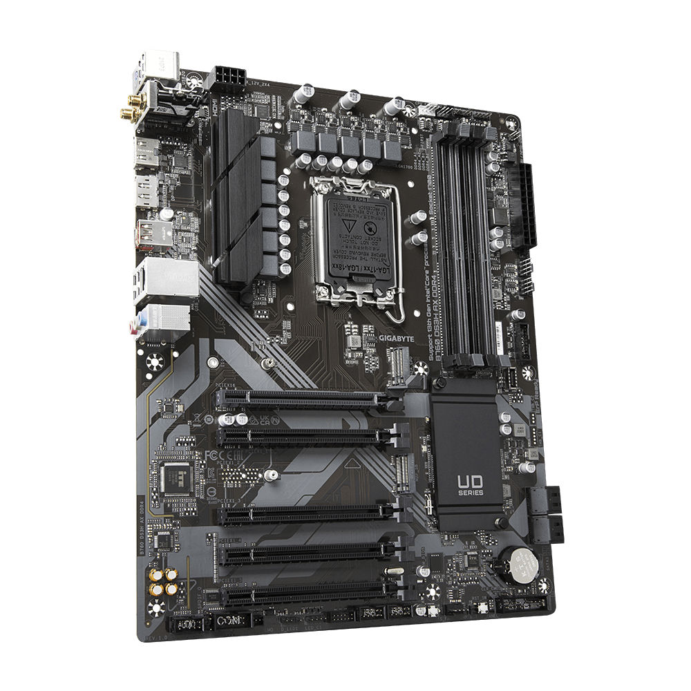 GIGABYTE B760 DS3H AX DDR4 ATX Mainboard Sockel 1700 M.2/HDMI/DP/WIFI/BT