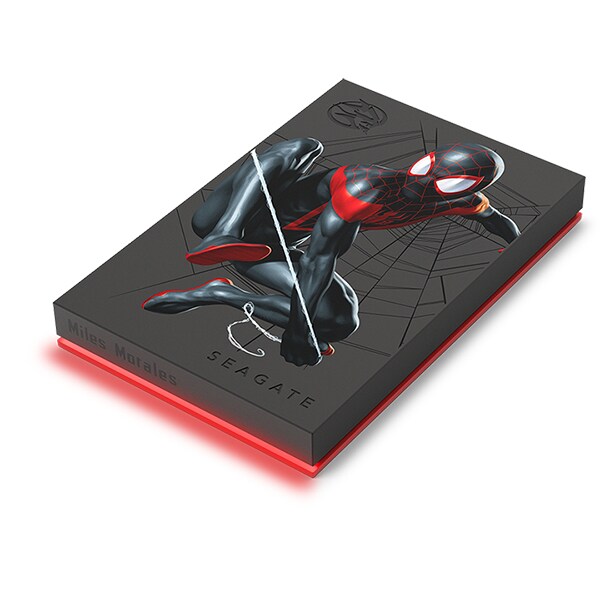 Seagate Firecuda 2 TB externe Festplatte 3,5 Zoll Miles Morales Special Edition