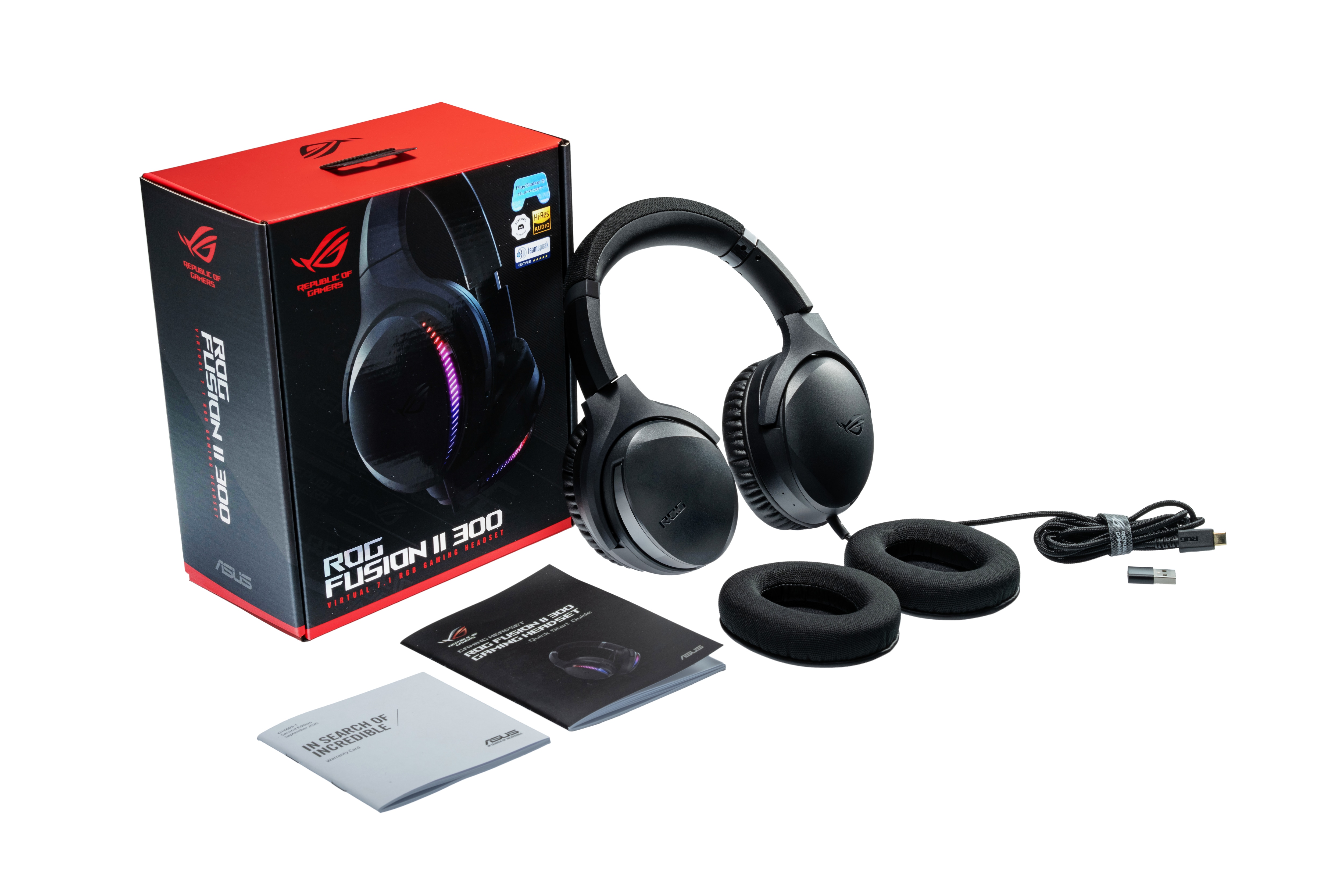 ASUS ROG Strix Fusion II 300 Gaming Headset schwarz