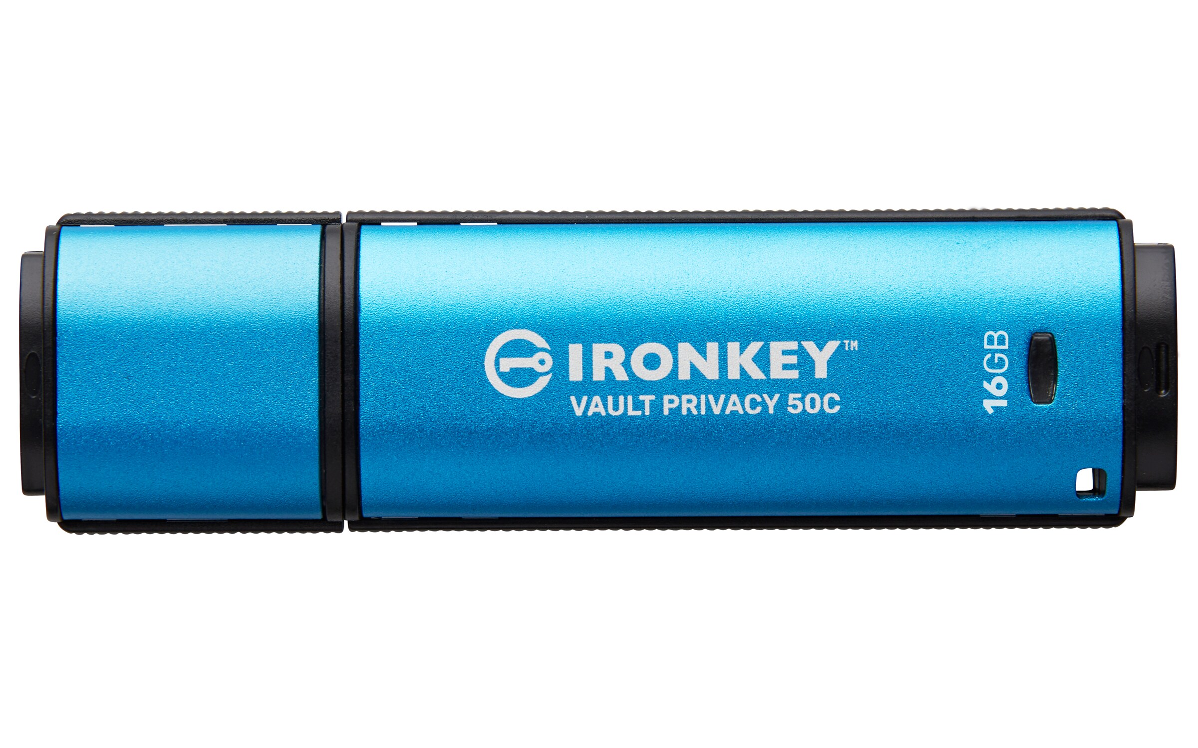 Kingston 16GB IronKey Vault Privacy 50C Verschlüsselter USB-Stick Metall USB 3.2