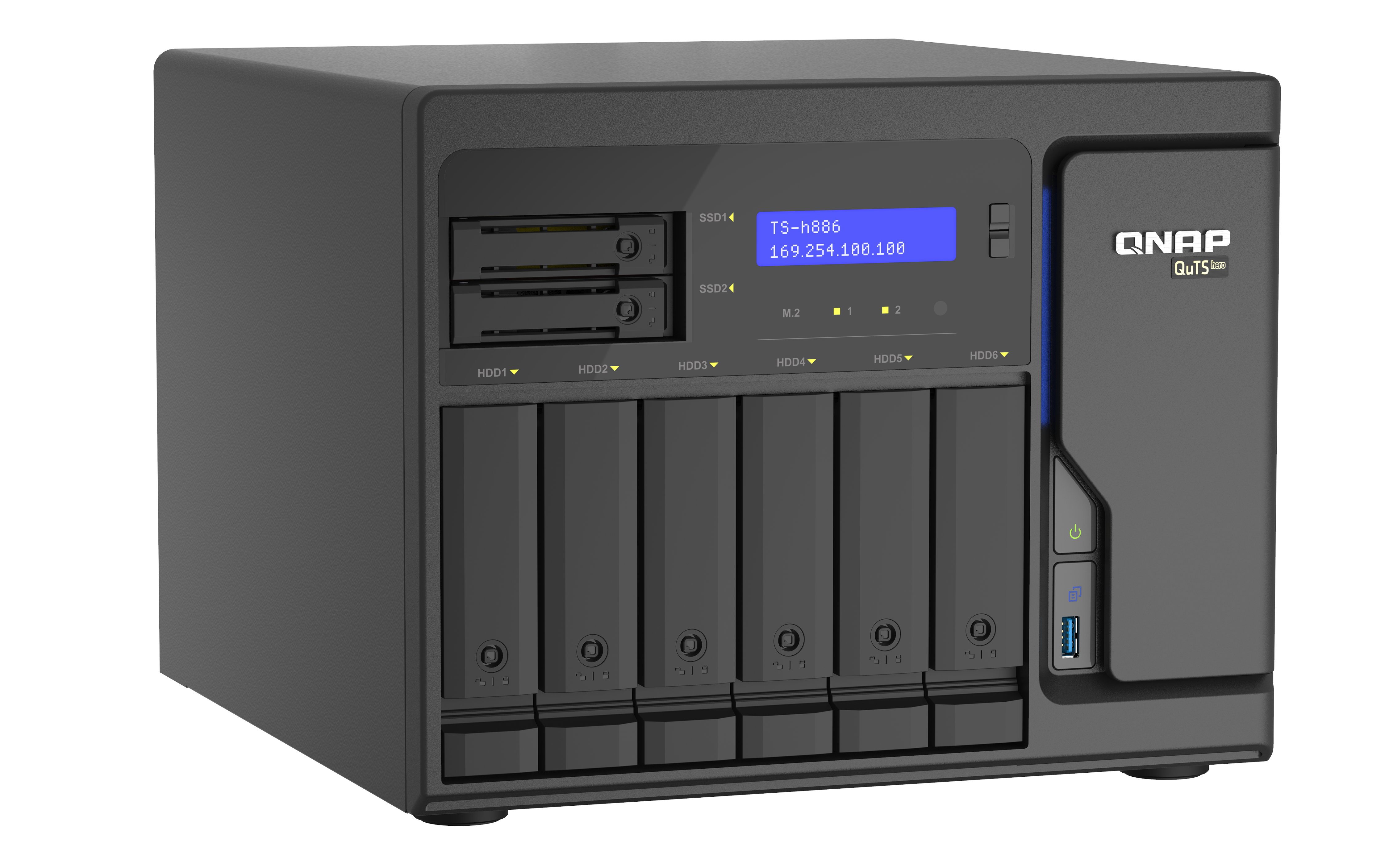 QNAP TS-h886-D1622-16G NAS System 8-Bay