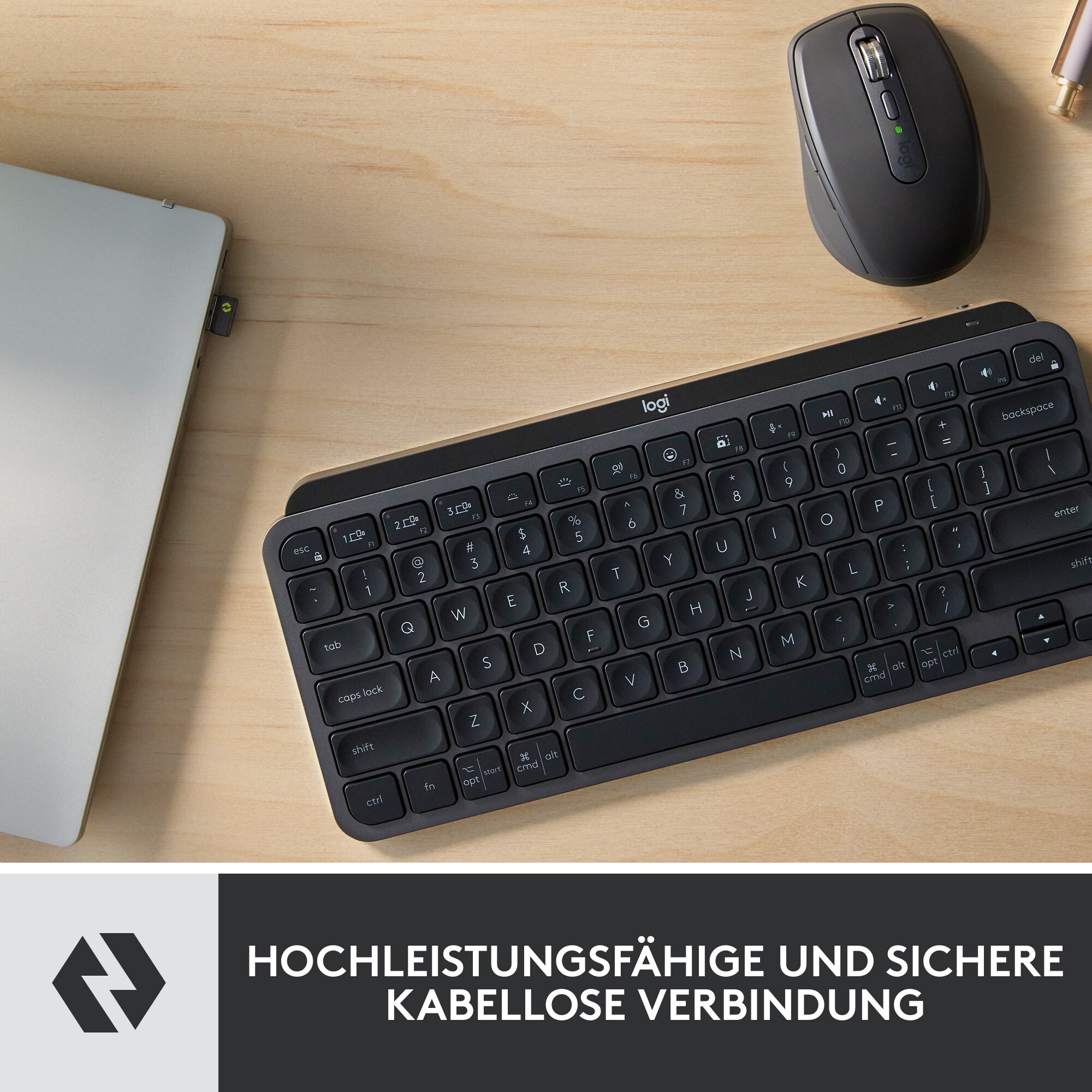 Logitech MX Keys Mini Combo for Business, graphite