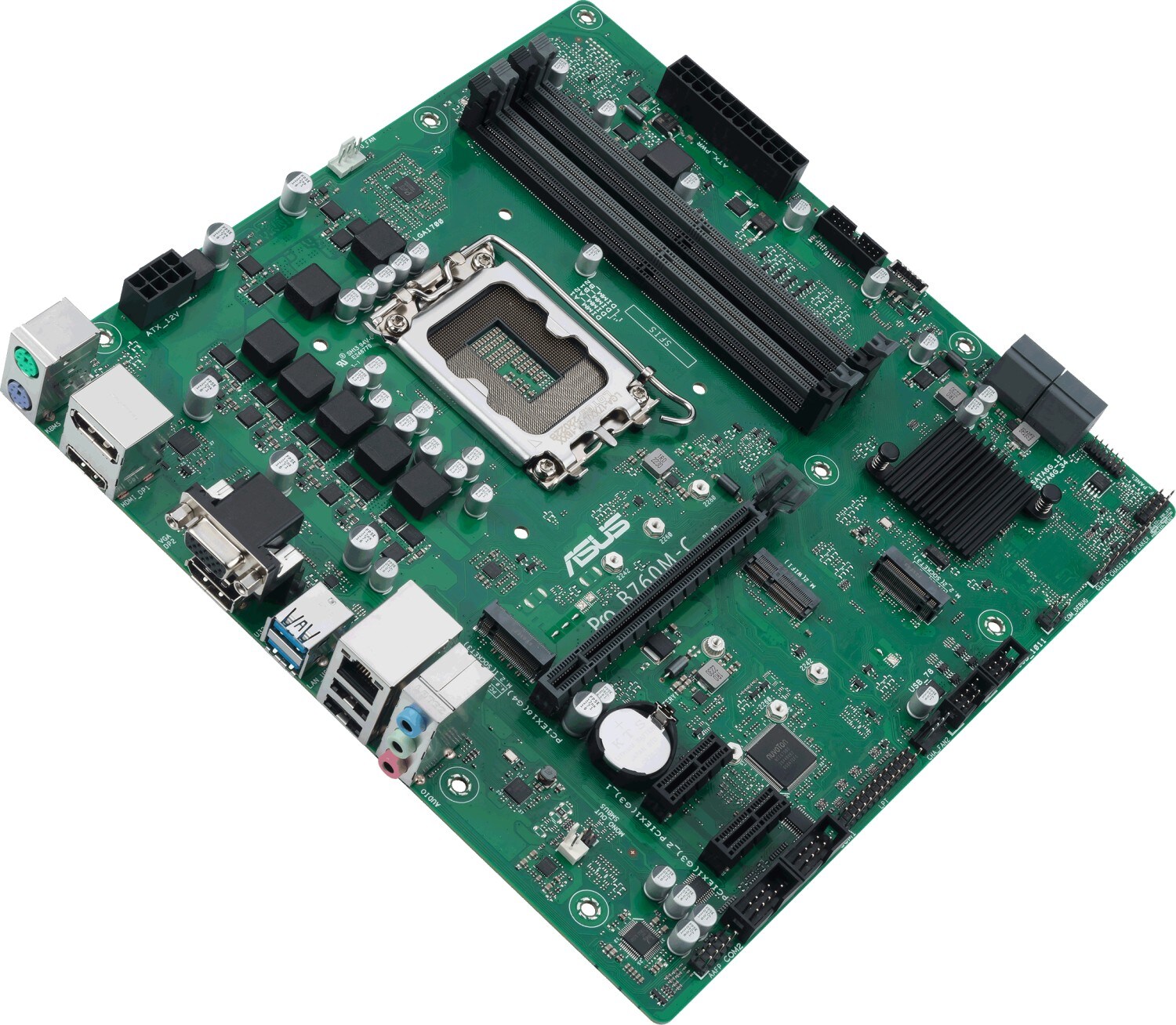 ASUS Pro B760M-C-CSM mATX Mainboard Sockel 1700 DP/HDMI/VGA/PS2/USB3.0