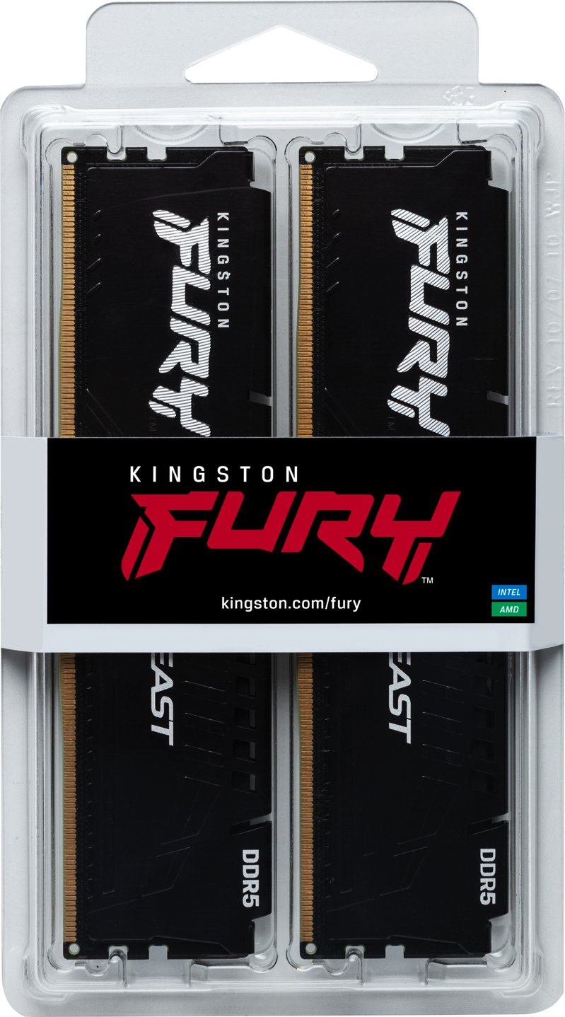 16GB (2x8GB) KINGSTON DIMM FURY Beast Black EXPO DDR5-5600 CL36 RAM ASp. Kit