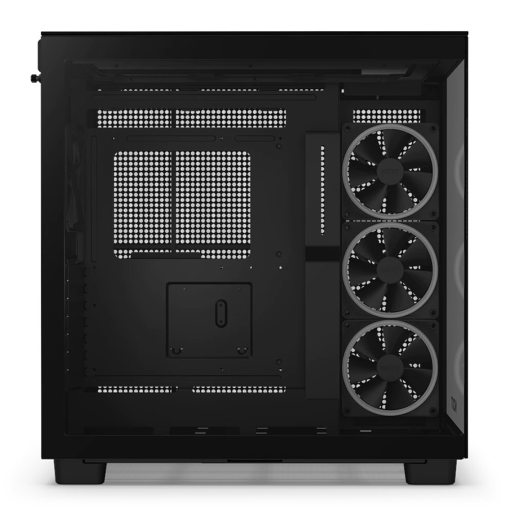 NZXT H9 Elite Black Midi Tower ATX Gaming Gehäuse schwarz mit Glasfenster